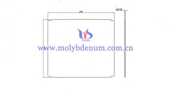 customized TZM plate image