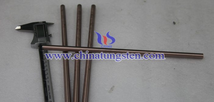 tungsten copper rod picture