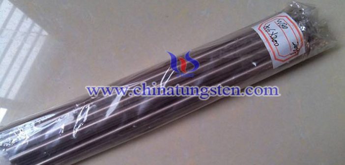 tungsten copper rod picture