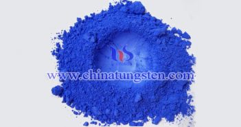 coarse blue tungsten oxide picture