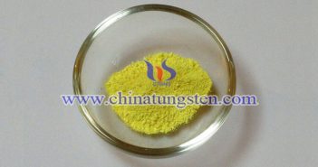 grade 2 yellow tungsten oxide picture