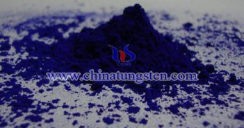 micro fine violet tungsten oxide picture