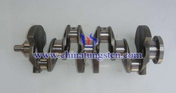 tungsten alloy crankshaft balancing picture