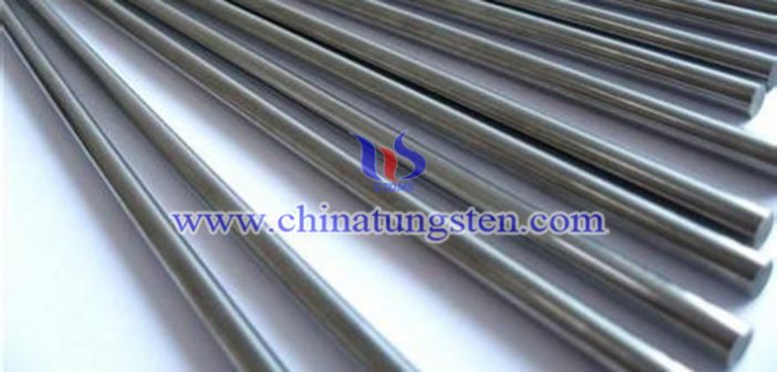 97W-2.1Ni-0.9Fe tungsten alloy rod picture