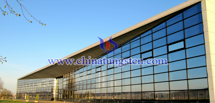 ammonium metatungstate applied for window heat insulation film picture