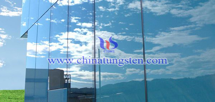 cesium tungsten oxide applied for thermal insulating glass pic