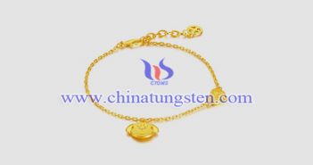 gold plated tungsten alloy Chinese zodiac bracelet picture