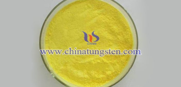 tungsten oxide applied for thermal insulating glass picture