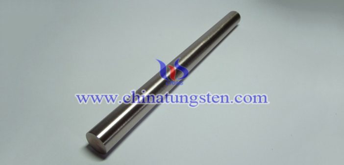 93W-4.9Ni-2.1Fe tungsten alloy rod picture