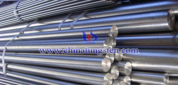 ASTM B777-99 class1 tungsten alloy rod picture