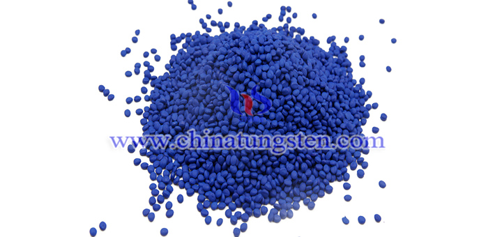 blue tungsten oxide applied for ceramic microsphere picture