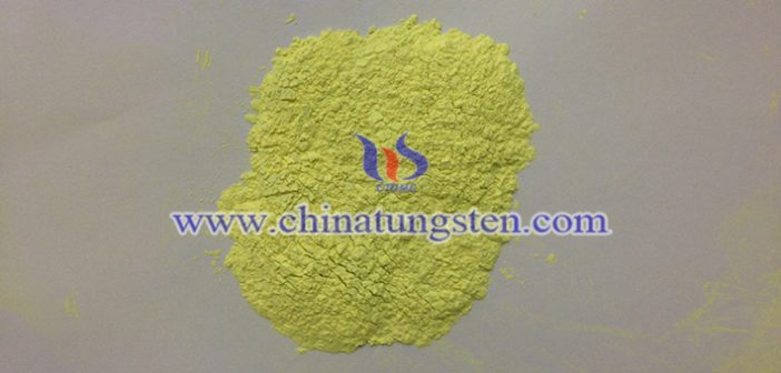 infrared thermal insulation nano material nano tungsten trioxide image