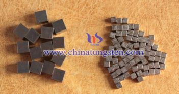 military tungsten alloy cube picture