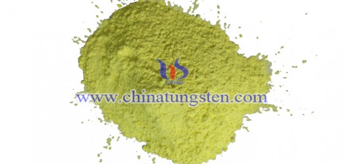 nano tungsten trioxide powder applied for thermal insulation dispersion liquid image