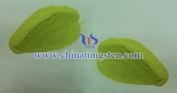 nano yellow tungsten oxide applied for heat insulation masterbatch image