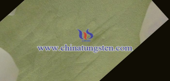 nano yellow tungsten oxide applied for thermal insulation dispersion liquid image