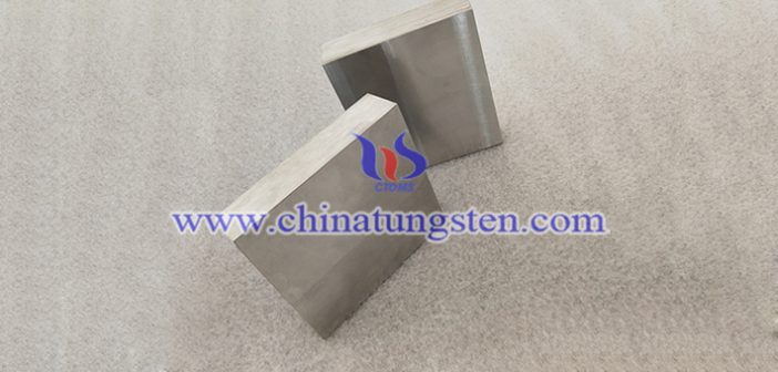 90W-6Ni-4Fe tungsten alloy block picture