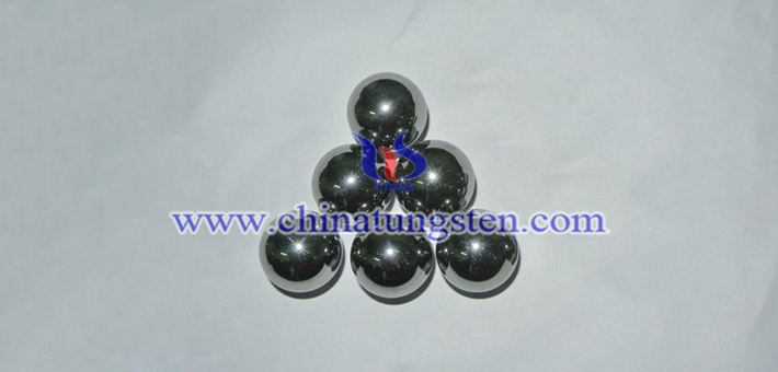 high specific gravity tungsten alloy ball picture