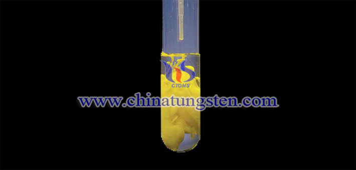 nano grain size tungsten trioxide applied for nano-ceramic dispersion solution picture