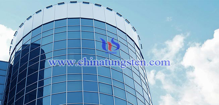 nano grain size tungsten trioxide applied for window heat insulation film picture