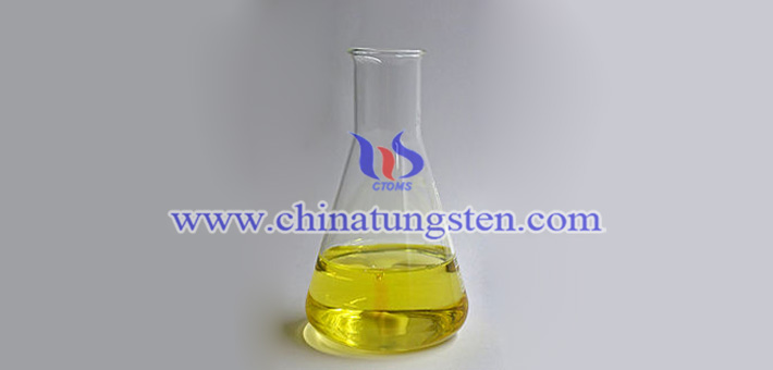 tungsten oxide applied for nano-ceramic dispersion solution picture