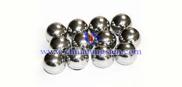 90W-7.1Ni-2.9Fe tungsten alloy ball picture