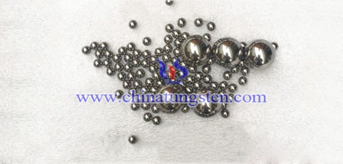 95W-4Ni-1Cu tungsten alloy ball picture