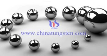 97WNiFe tungsten alloy ball picture