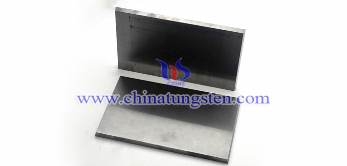 Anviloy 1350 tungsten alloy plate picture