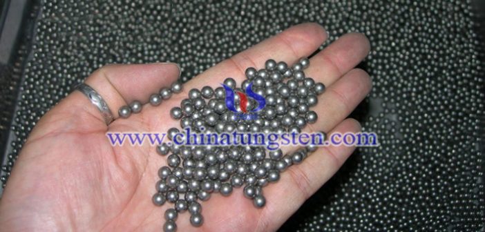 Anviloy 4000 tungsten alloy ball picture