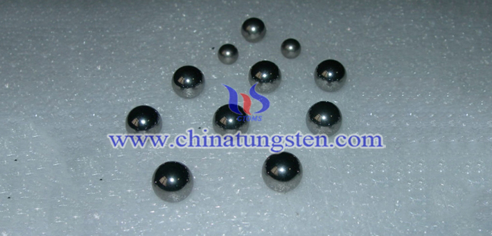 W-Ni-Cu tungsten alloy ball picture