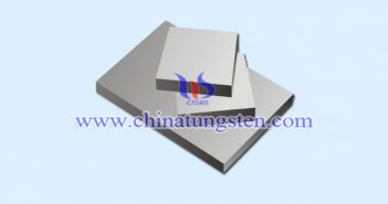 high purity tungsten alloy plate picture