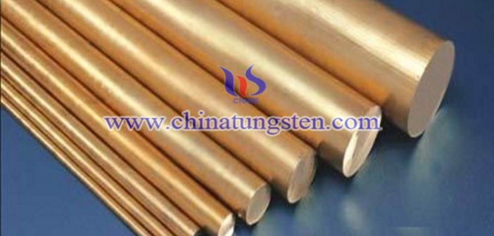 tungsten copper rod image