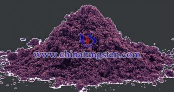 violet tungsten oxide applied for ceramic microsphere image