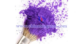 violet tungsten oxide applied for thermal insulation dispersion liquid image