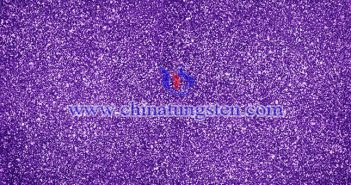 violet tungsten oxide applied for transparent thermal insulation material image