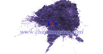 violet tungsten oxide applied for transparent thermal insulation nanopowder image