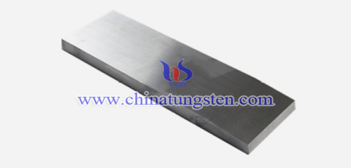 80x20x8mm tungsten alloy plate picture