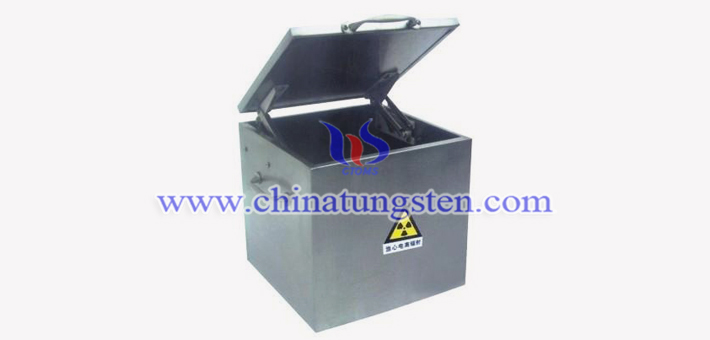 industrial tungsten radiation protection box picture