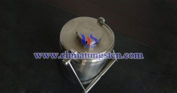 tungsten alloy medical protective jar picture