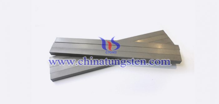 93W-4Ni-3Cu tungsten alloy bar picture