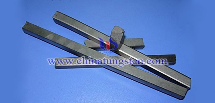 ASTM B777-99 class1 tungsten alloy bar picture