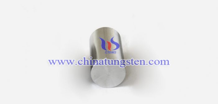 Anviloy 4100 tungsten alloy cylinder picture