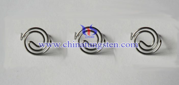 eccentric type coil tungsten filament image