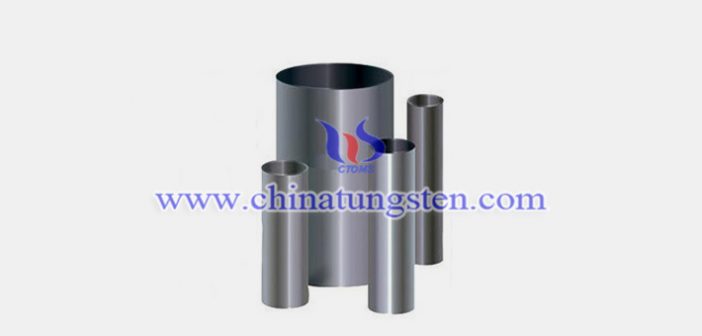 Anviloy 1350 tungsten alloy tube picture