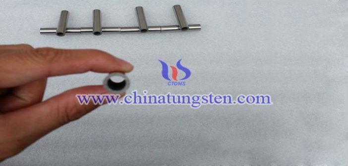 Anviloy 4200 tungsten alloy tube picture