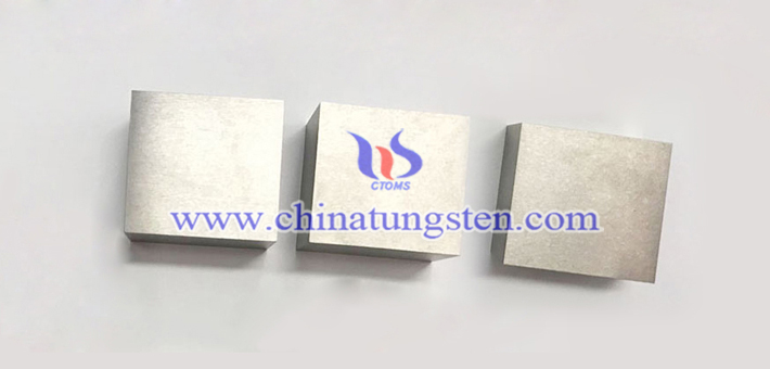 93W-Ni-Fe-Mo tungsten alloy brick picture