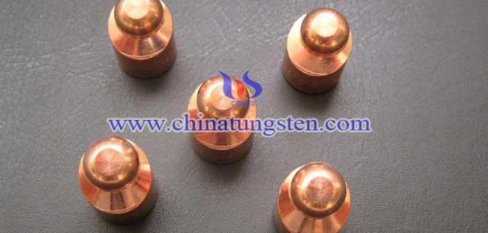 Tungsten Copper Spot Welding Electrode Picture