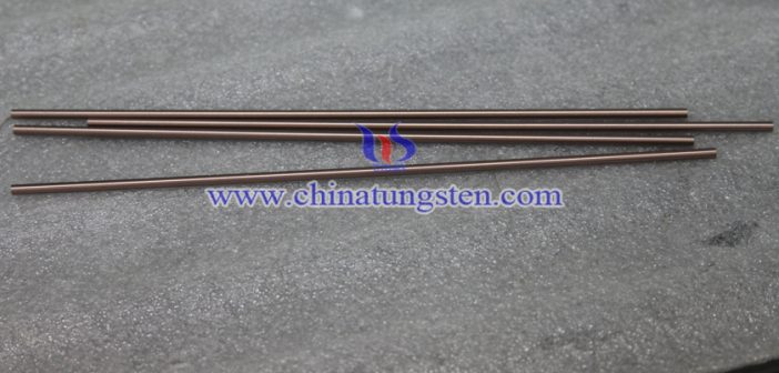 tungsten copper rod picture