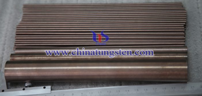 tungsten copper rod picture